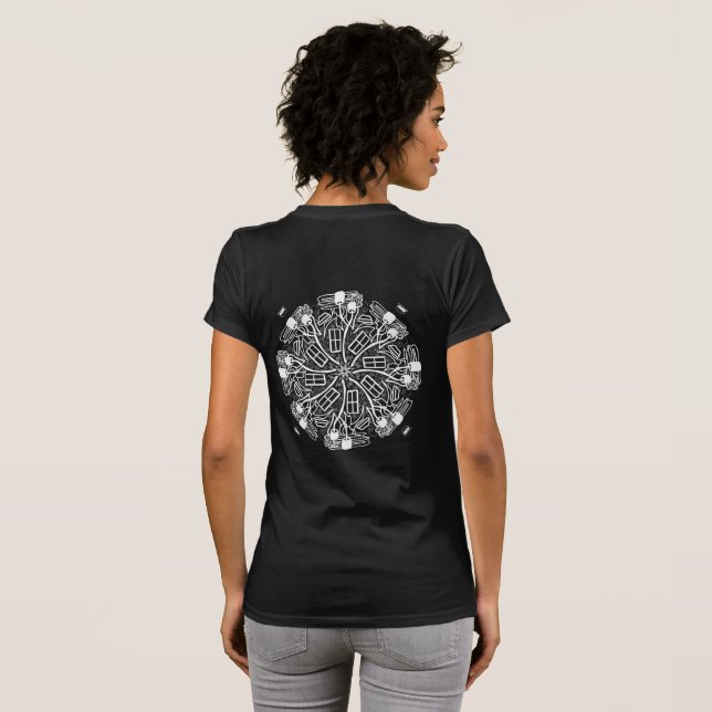 Camiseta Campanha de Mandala S’more Roaster (Parte Traseira Completa)