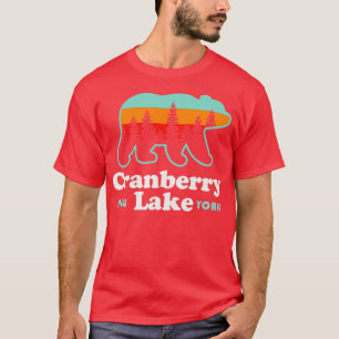 Camiseta Campanha de pesca de caminhada no Lago Cranberry N