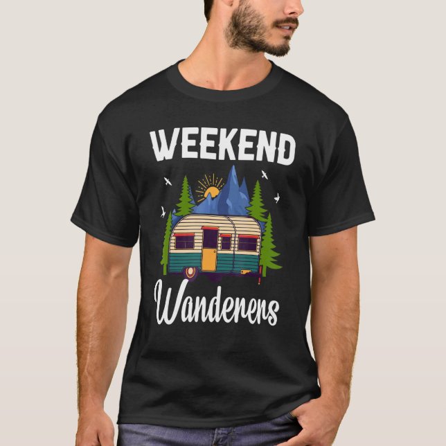 Camiseta Campanha De Wilderness Para O Pai Avô Mãe (Frente)