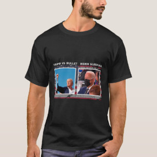 Camiseta Campanha Eleitoral EUA 2024 trump Vs Bala