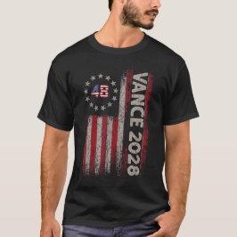 Camiseta Campanha Eleitoral Vance 2028 JD Vance Presidente