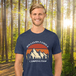 Camiseta Campanha Familiar Personalizada Trip Mountain Suns<br><div class="desc">Este legal pôr do sol sobre montanhas rochosas na natureza faz uma imagem excelente para um conjunto de camisetas de viagem personalizadas para uma reunião familiar, viagem de carro ou férias de acampamento. Camisetas bonitas para mãe, pai, irmão e irmã. Basta adicionar seu próprio sobrenome e o ano com nossa...</div>