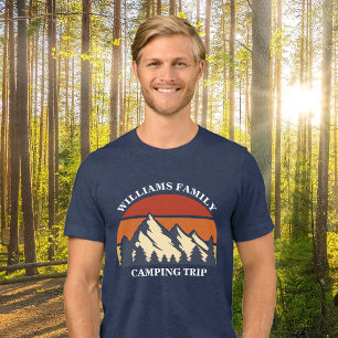 Camiseta Campanha Familiar Personalizada Trip Mountain Suns