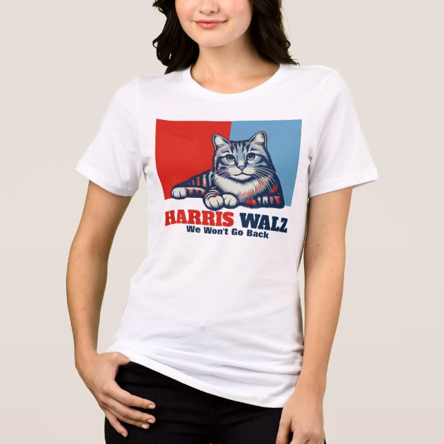 Camiseta Campanha Harris Walz (Frente)