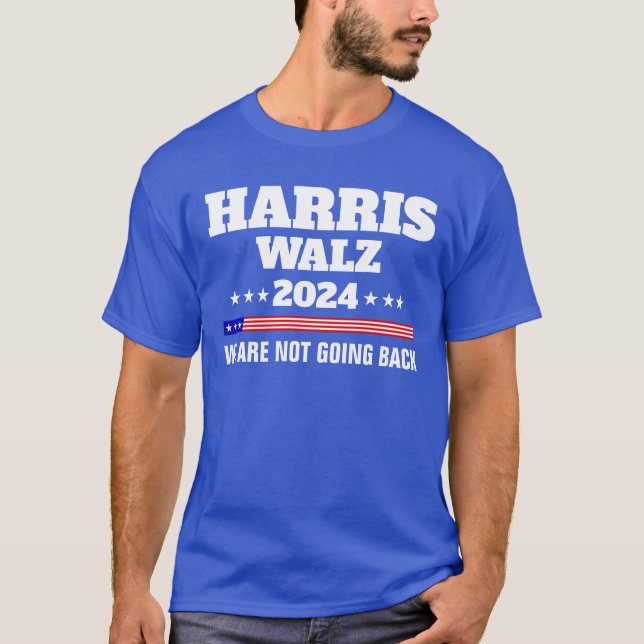 Camiseta Campanha Harris Walz 2024 (Frente)