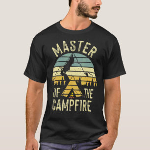 Camiseta Campanha legal Master Campfire Para Crianças Mulhe
