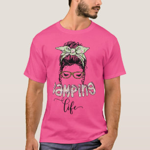 Camiseta Campanha Mulher Bandana Leopard Óculos de impressã
