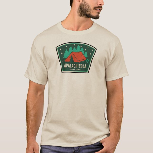 Camiseta Campanha Nacional Florestal Apalachicola (Frente)