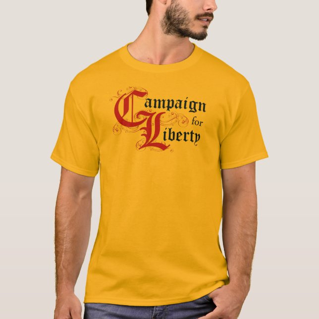 Camiseta Campanha para a liberdade (me pergunte (Frente)