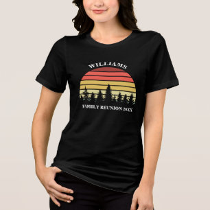 Camiseta Campanha Personalizada de Reunião da Família Trip