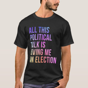 Camiseta Campanha Política Bipartidária Votando Eleição