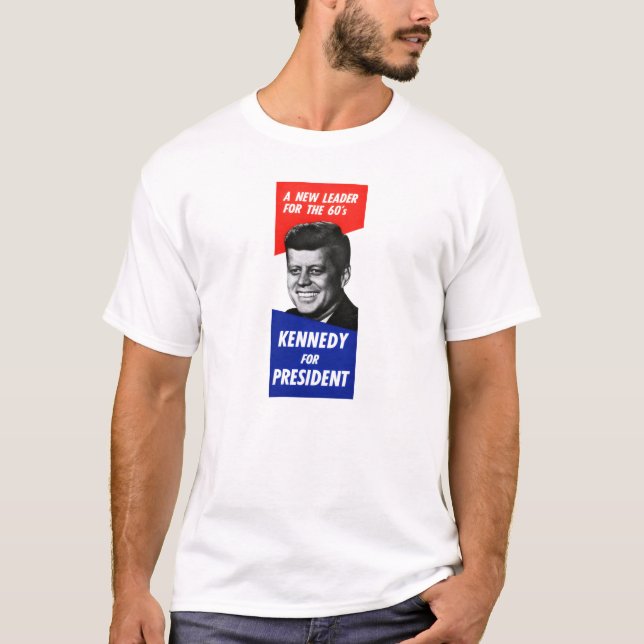 Camiseta Campanha presidencial 1960 de Kennedy (Frente)