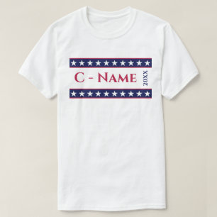 Camiseta Campanha Presidencial Personalizada Personalizada