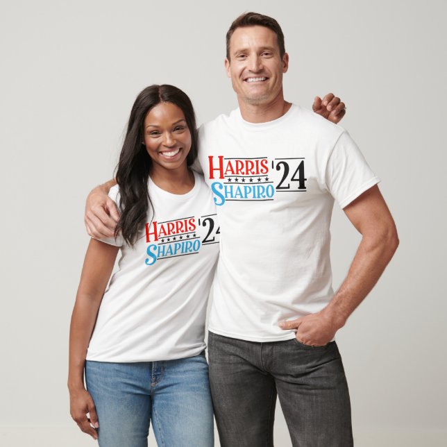Camiseta Campanha Retro Harris Shapiro 2024 (Unissex)