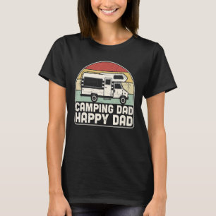 Camiseta Campanha Rv Retro Happy Pai A Caminhar Ao Exterior