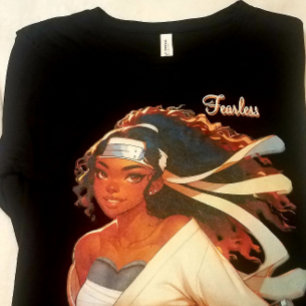Camiseta Campanha Samurai da anime sem rosto