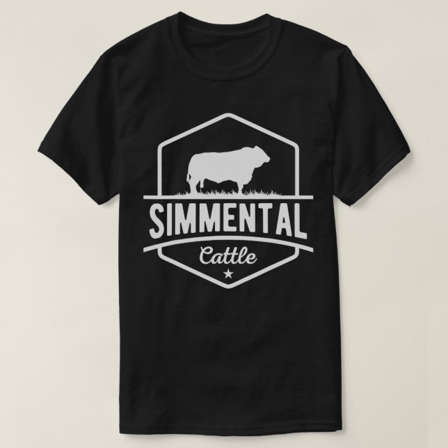 Camiseta Campanha Simmental de Bovinos (Frente do Design)