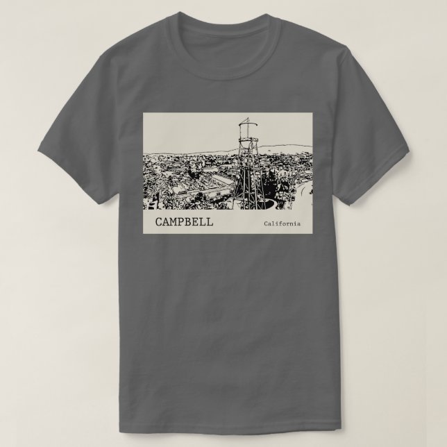 Camiseta Campbell California TShirt 1 (Frente do Design)