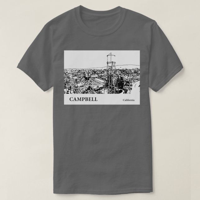 Camiseta Campbell California TShirt 2 (Frente do Design)