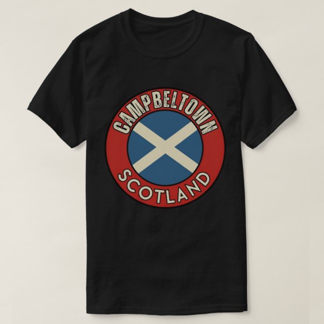 Camiseta Campbeltown, Escócia (Frente do Design)