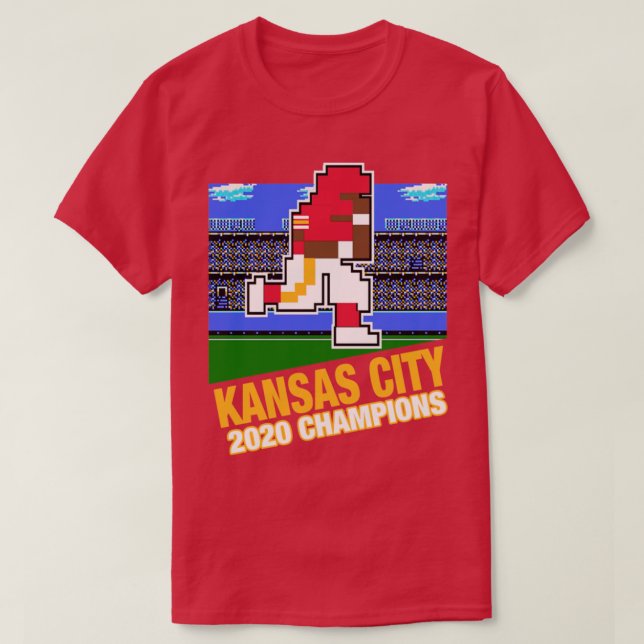 Camiseta Campeão 2020 Kansas (Frente do Design)