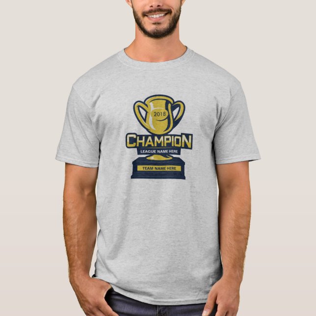 Camiseta Campeão da fantasia (Frente)