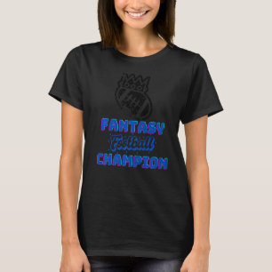 Camiseta Campeão da Liga de Futebol da Fantasy