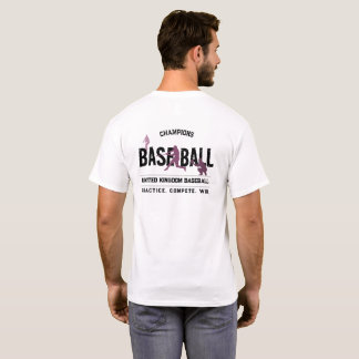 Camiseta Campeão de Beisebol do Reino Unido Design