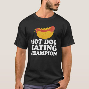 Camiseta Campeão de Comer Cachorro Quente