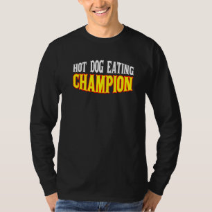 Camiseta Campeão de Comer Cachorro-Quente ------ Premium