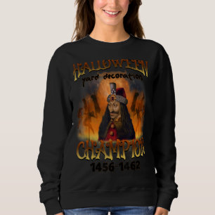 Camiseta Campeão de Decoração de Jardim de Halloween Vlad D