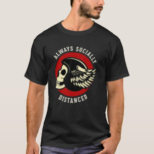 Camiseta Campeão de Distância Social de Biker