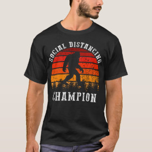 Camiseta campeão de distanciamento social