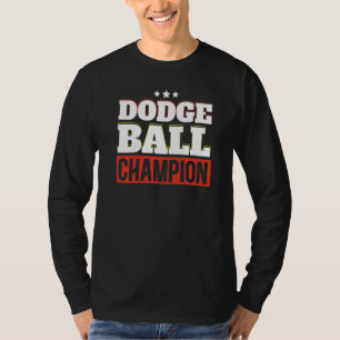 Camiseta Campeão de Dodgeball Esportista de Dodgeball Espor