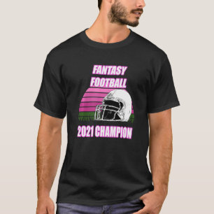 Camiseta Campeão de Futebol da Fantasy 2021 u2013 League Ch