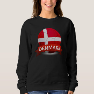 Camiseta Campeão de Futebol da seleção nacional da Dinamarc