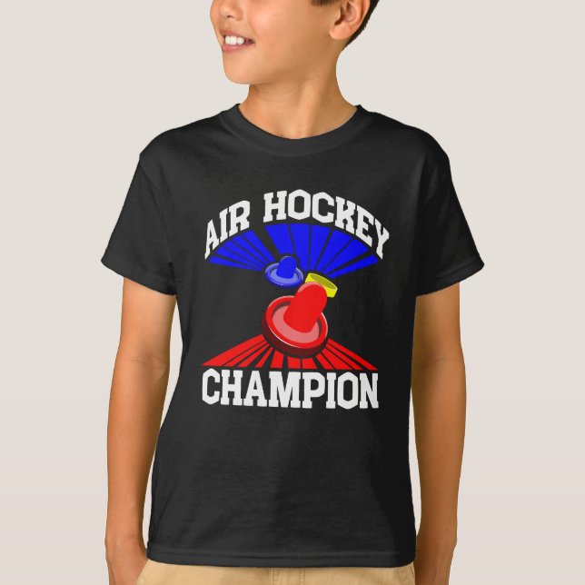Camiseta Campeão de Hóquei em Ar (Frente)
