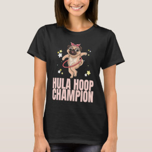 Camiseta Campeão de Hula Hoop Dança Exercício Hooper D