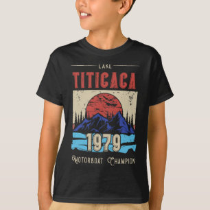 Camiseta Campeão de Lancha a Motor do Lago Titicaca 1979 Pô