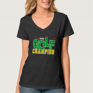 Camiseta Campeão de Mini Golfe I Golfclub Golfe Golfe Golfe