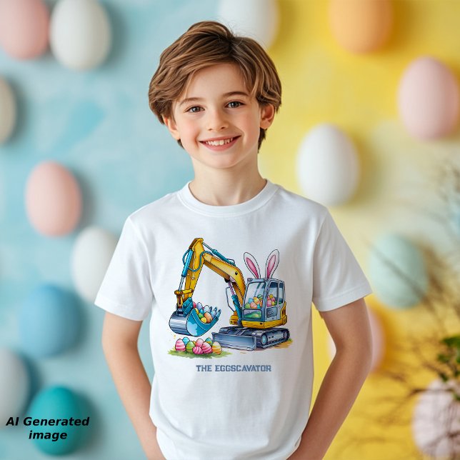 Camiseta Campeão de Ovo de Páscoa Eggscavator 5000 (Criador carregado)