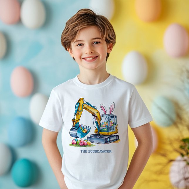Camiseta Campeão de Ovos de Páscoa Eggscavator 5000 (Criador carregado)