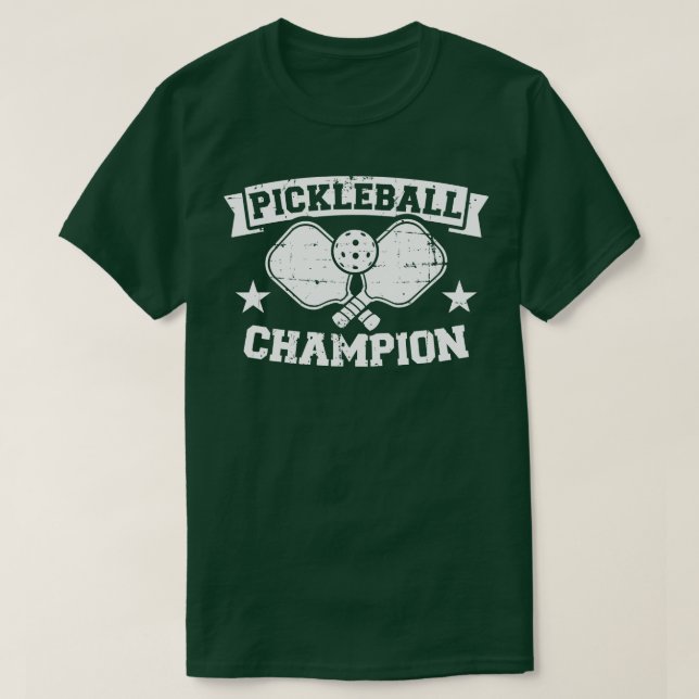 Camiseta Campeão de Pickleball (Frente do Design)