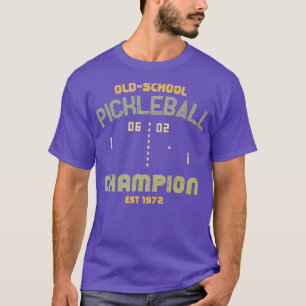 Camiseta Campeão de Picleball AntigoSchool