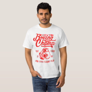 Camiseta Campeão do encaixotamento: Design do