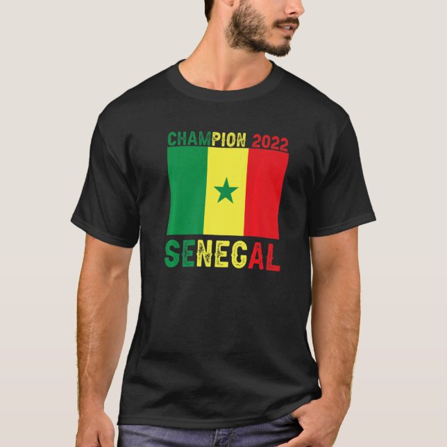 Camiseta Campeão do Senegal 2022 (Frente)
