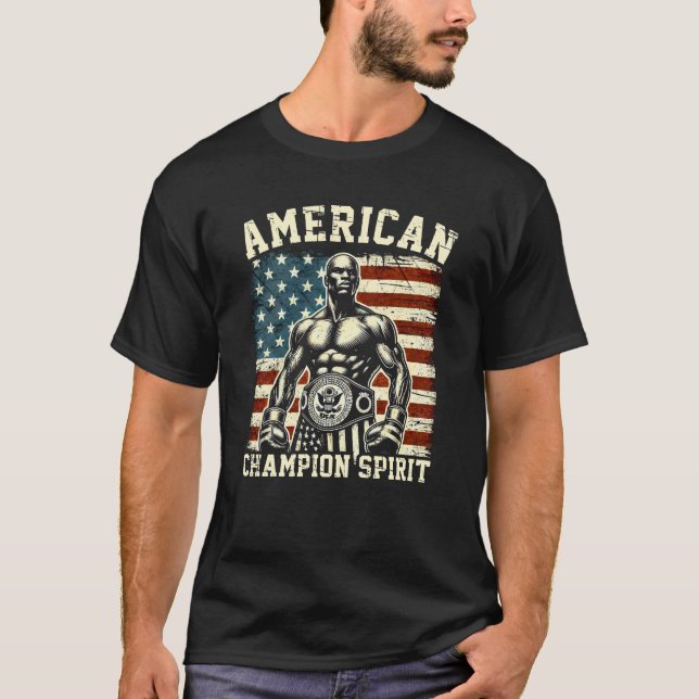 Camiseta Campeão Espírito Americano (Frente)