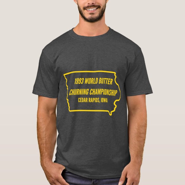 Camiseta Campeão Estadual de Iowa (Frente)