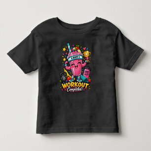 Camiseta Campeão Feliz do Smoothie HIIT Treino Concluído Ca