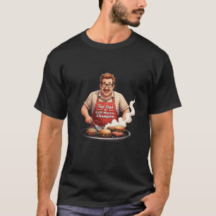 Camiseta "Campeão Mestre de Grill do Pai Superior" Barbecue